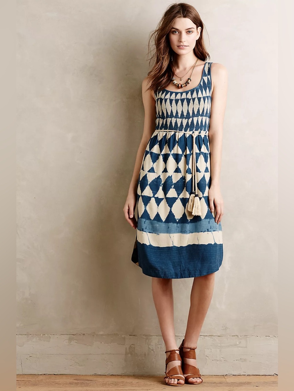 Anthropologie Maeve Castalia Dress